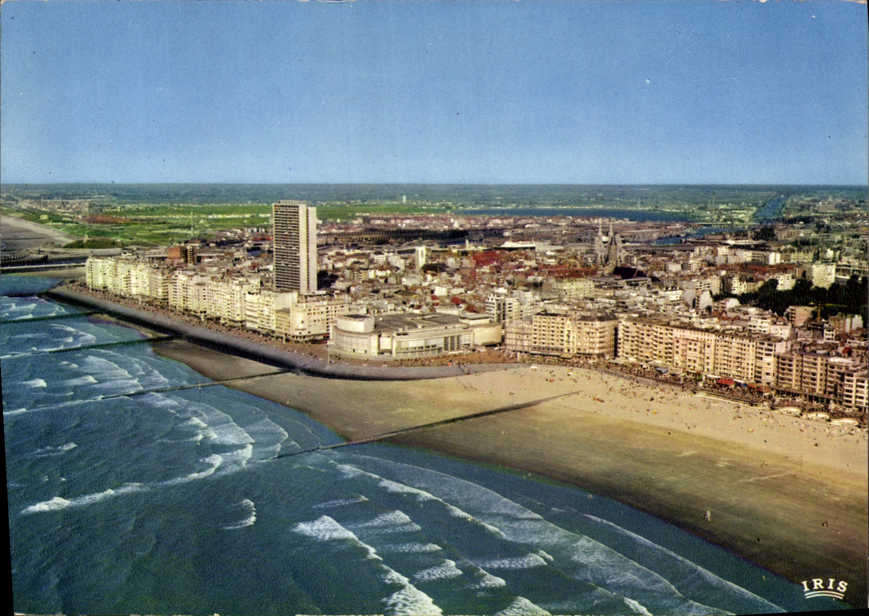 CPM Oostende Vue aerienne 