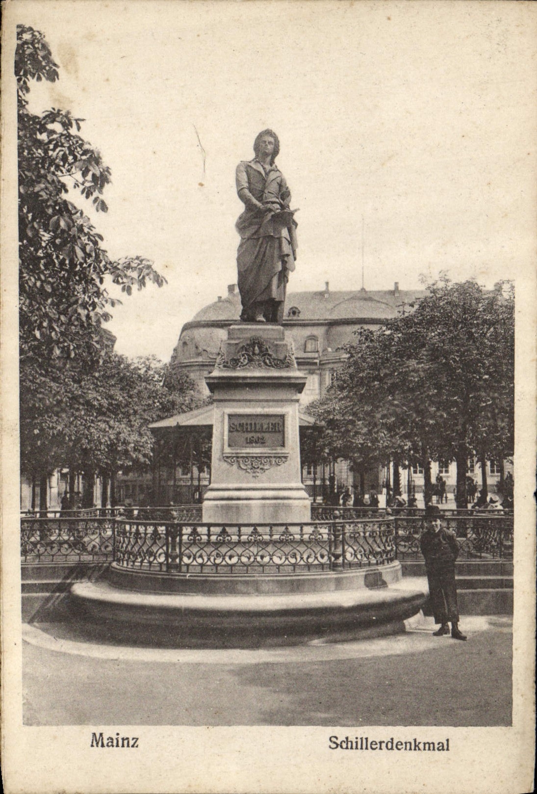 CPA Mainz Schillerdenkmal 