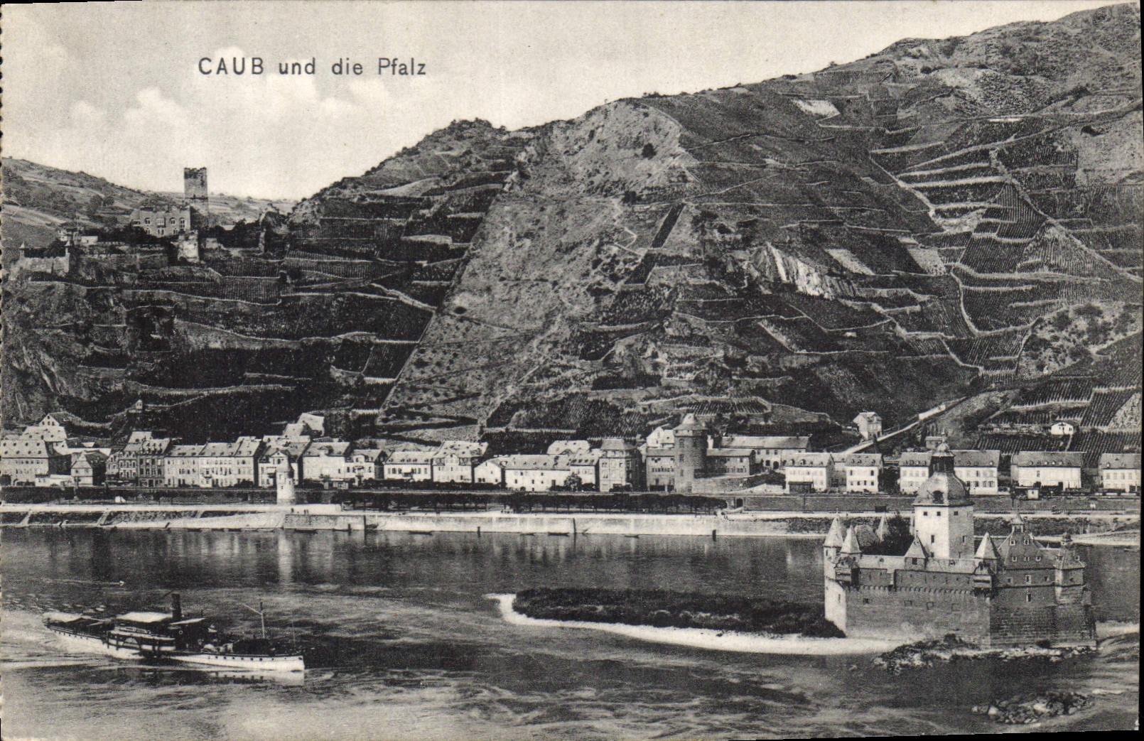 CPA Caub und die Pfalz 