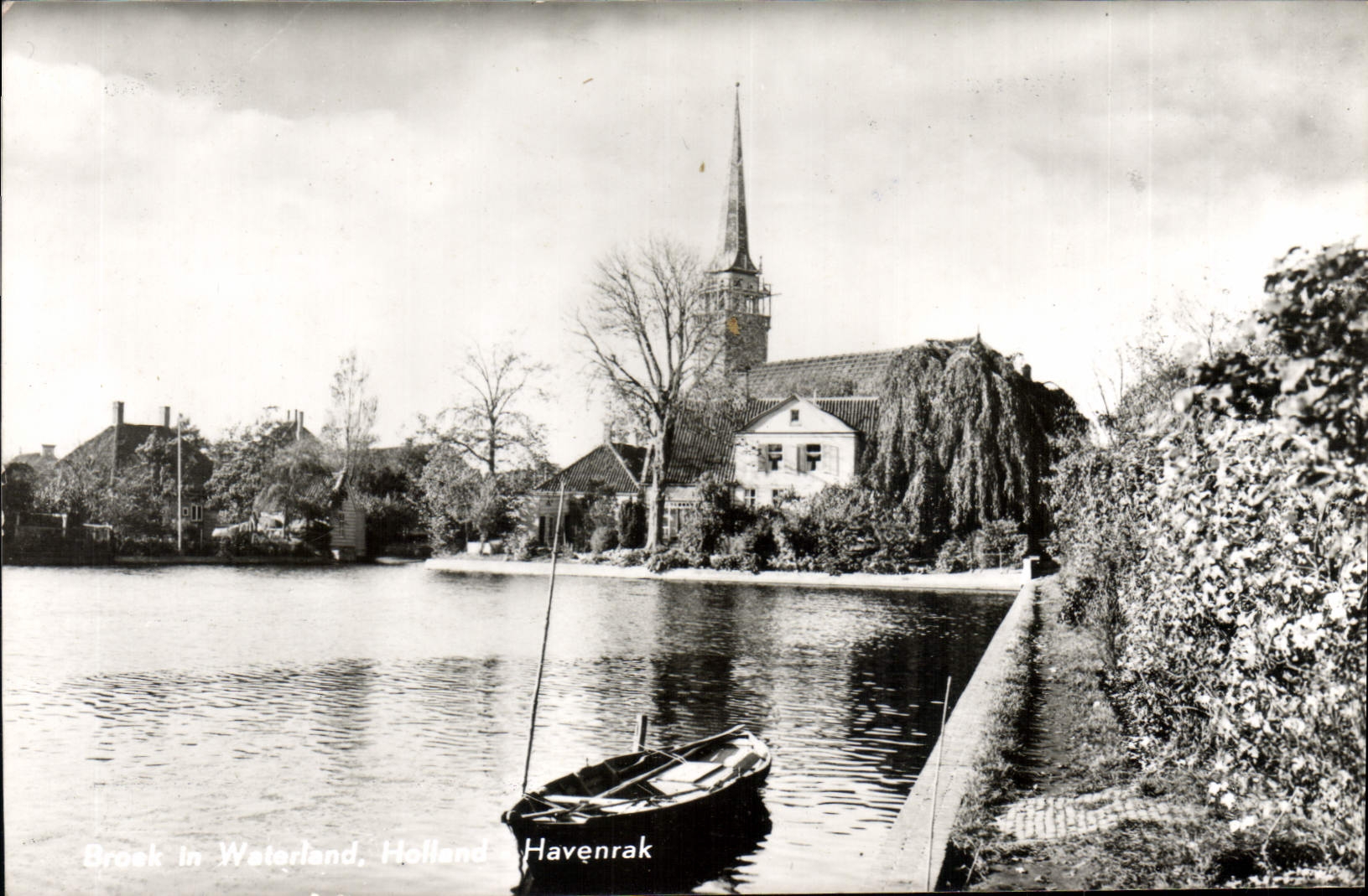 CPM Broek in Waterland Herv Kerk aant Havenrak