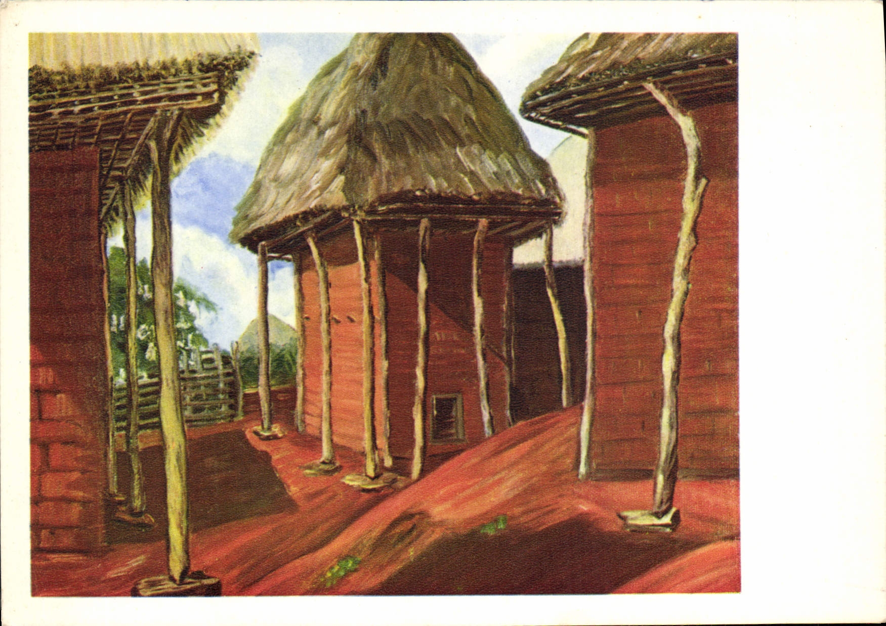 CPM Missions Evangelique de Paris Cameroun Cases de femmes du Chef