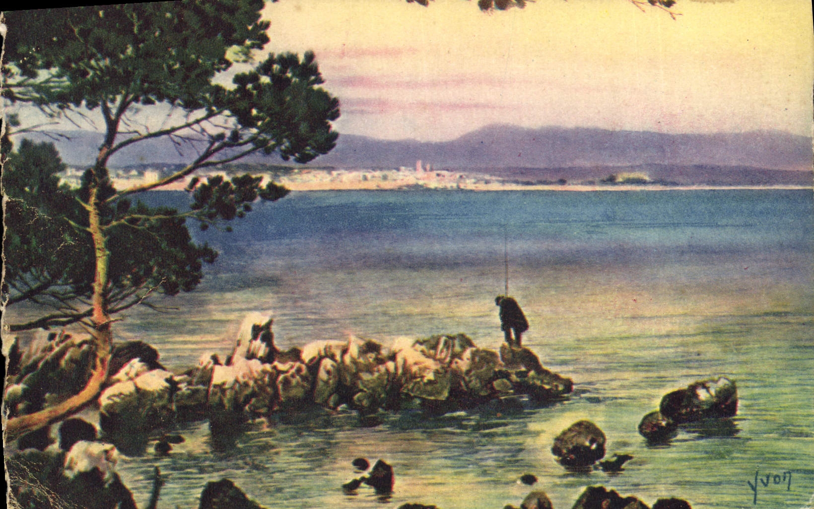 CPM La Douce France Cote D'Azur Antibes Alpes Maritimes L'Anse Saint Roch