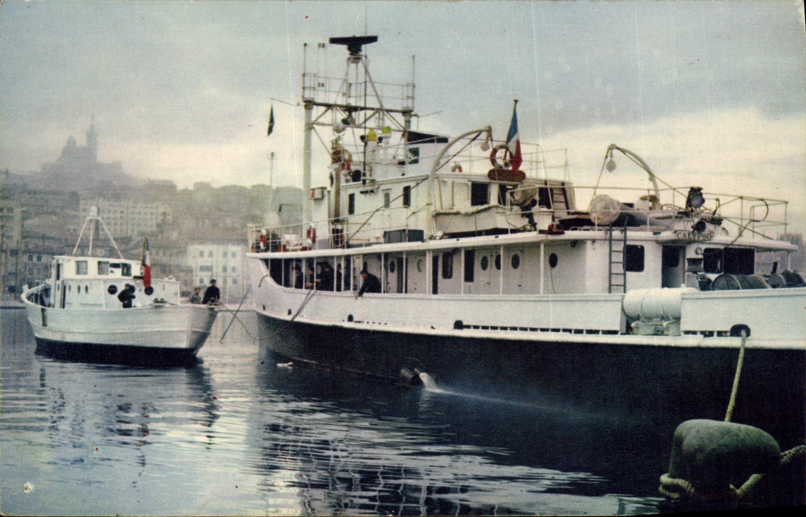 CPM La Calypso Navire de Recherches appartenant aux Campagnes Oceanographiques