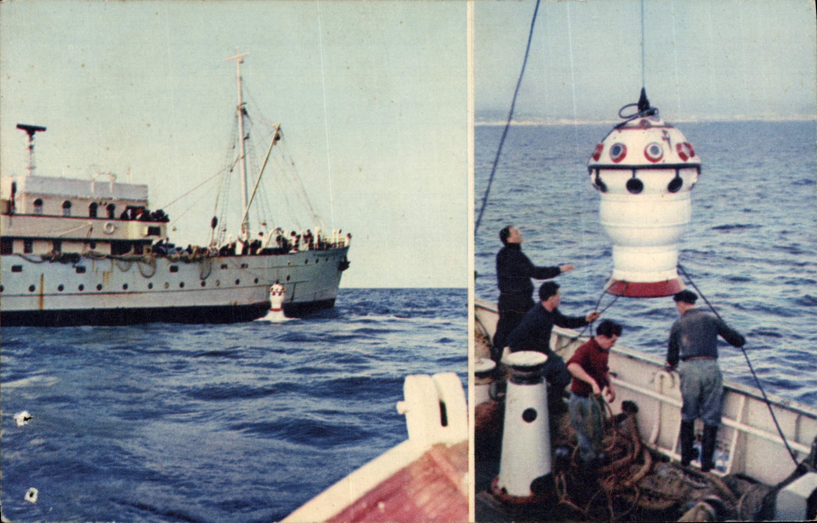 CPA Comite National De L'Enfance President Theodore Tissier Bateau
