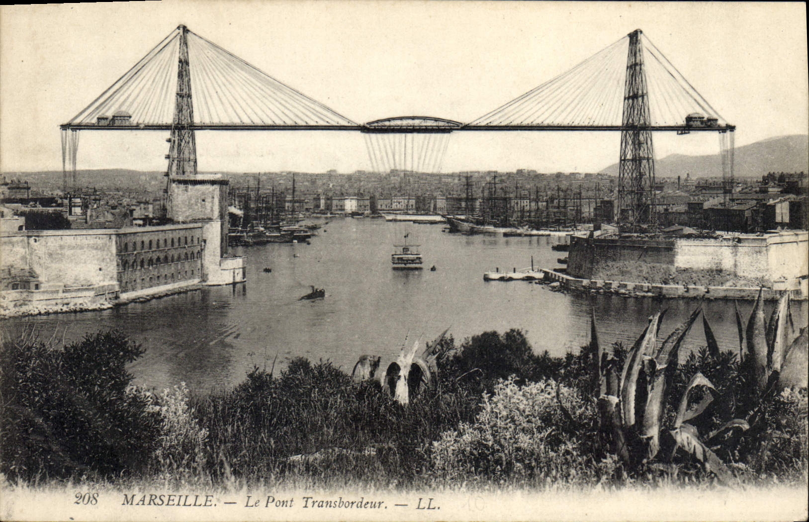 CPA Marseille Le Pont Transbordeur