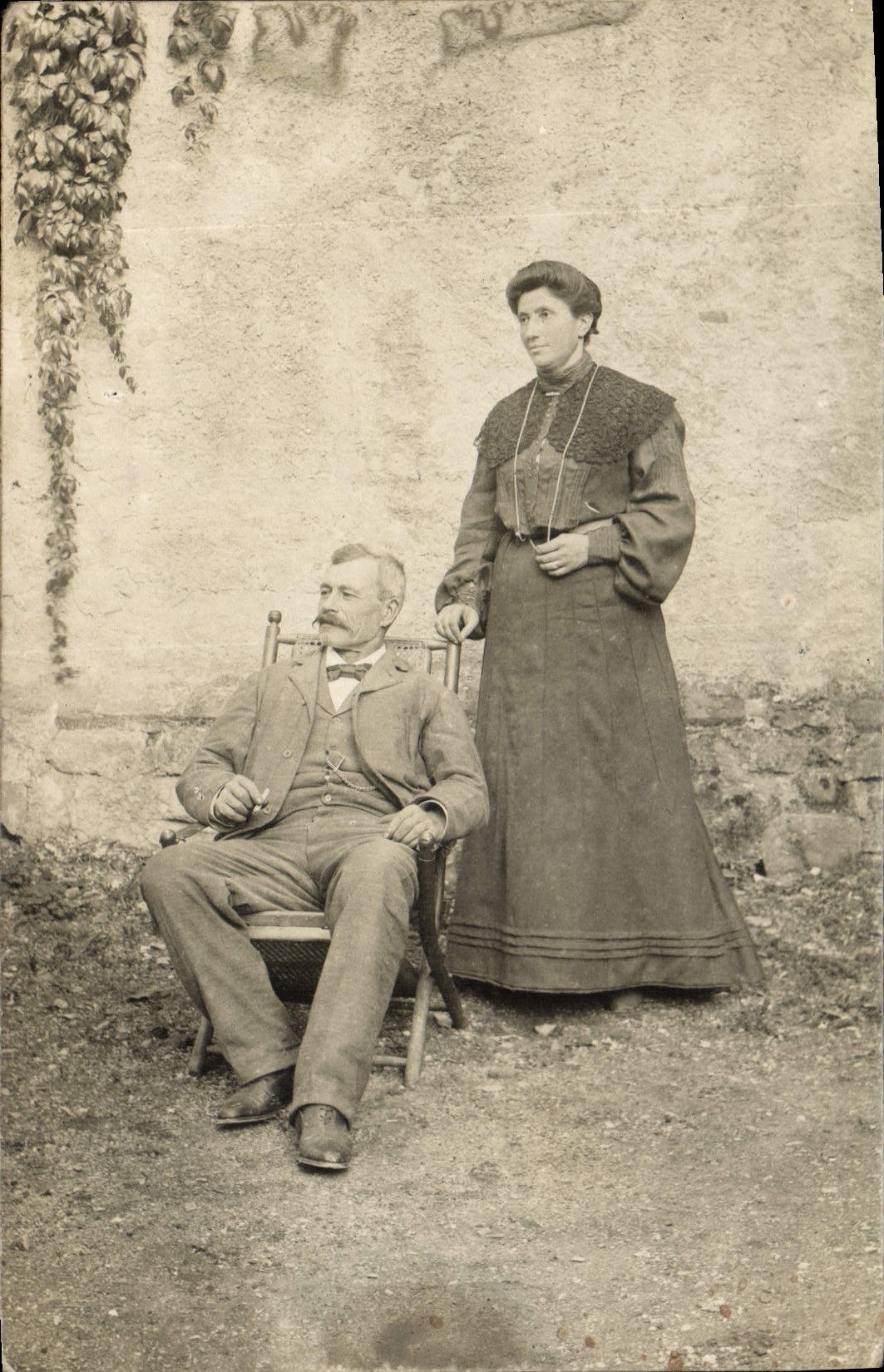 CARTE PHOTO Femme Homme