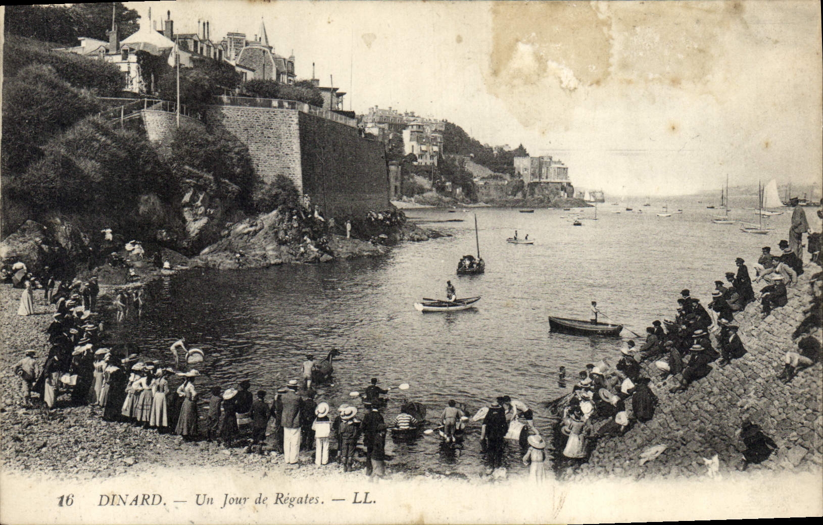 CPA Dinard Un Jour de Regates 