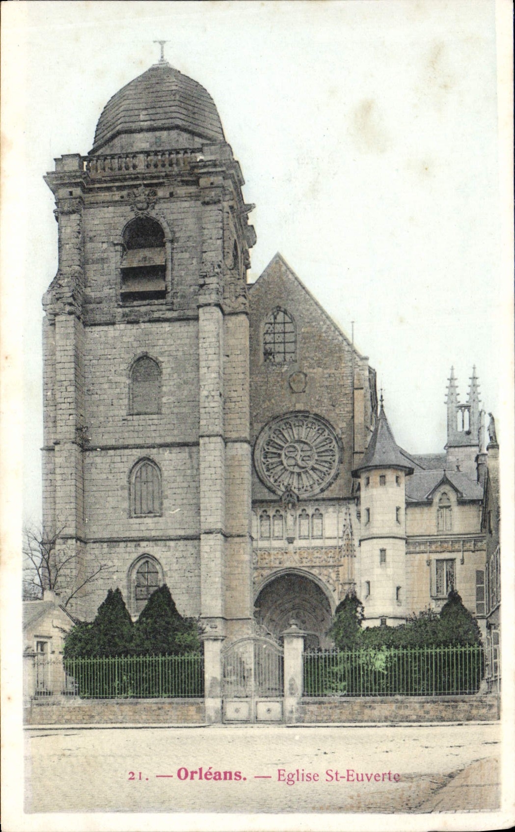 CPA Orleans Eglise St Euverte 