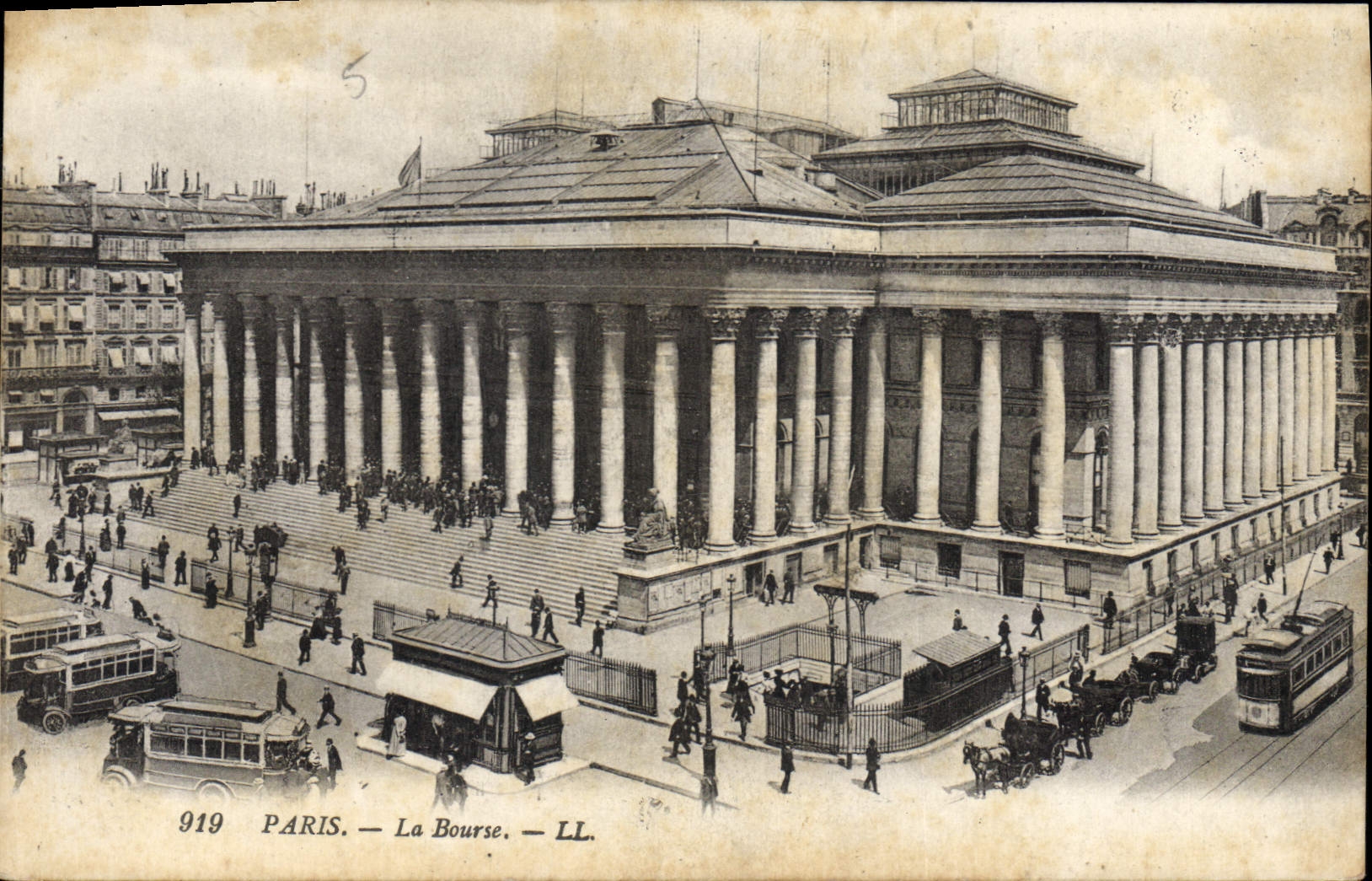 CPA Paris La Bourse 