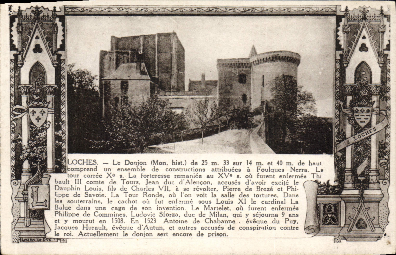 CPA Loches Le Donjon 