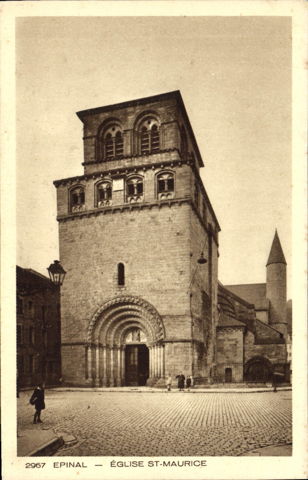 CPA Epinal Eglise St Maurice 