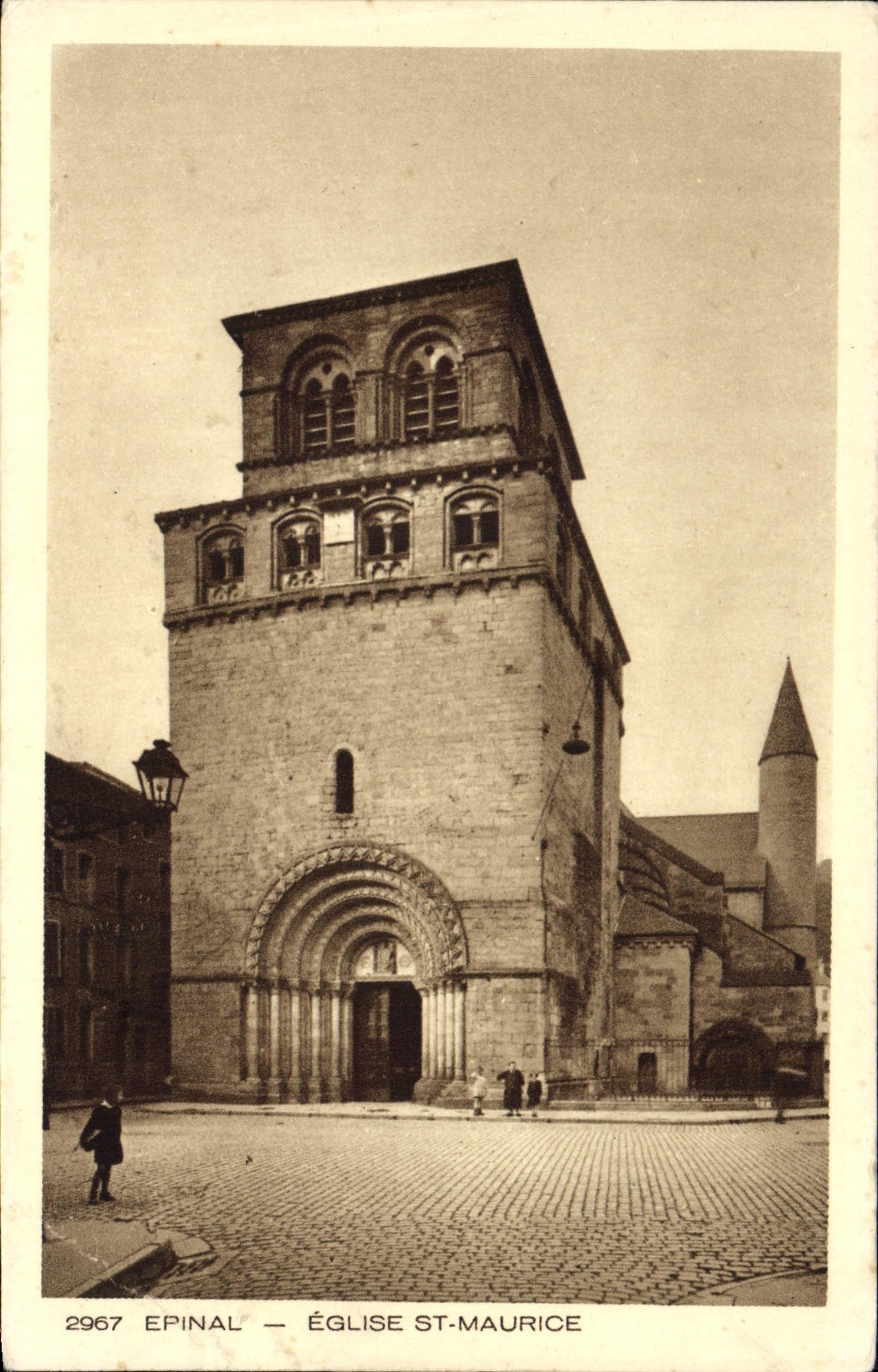 CPA Epinal Eglise St Maurice 