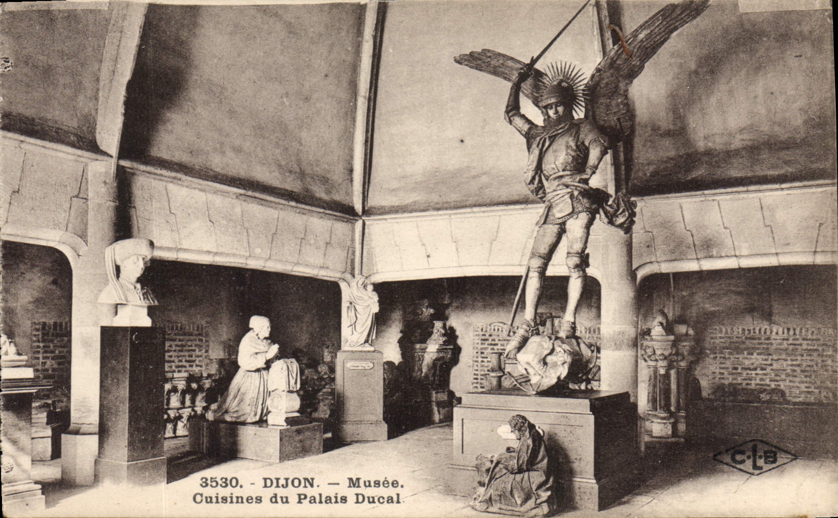 CPA Dijon Musee Cuisines du Palais Ducal 