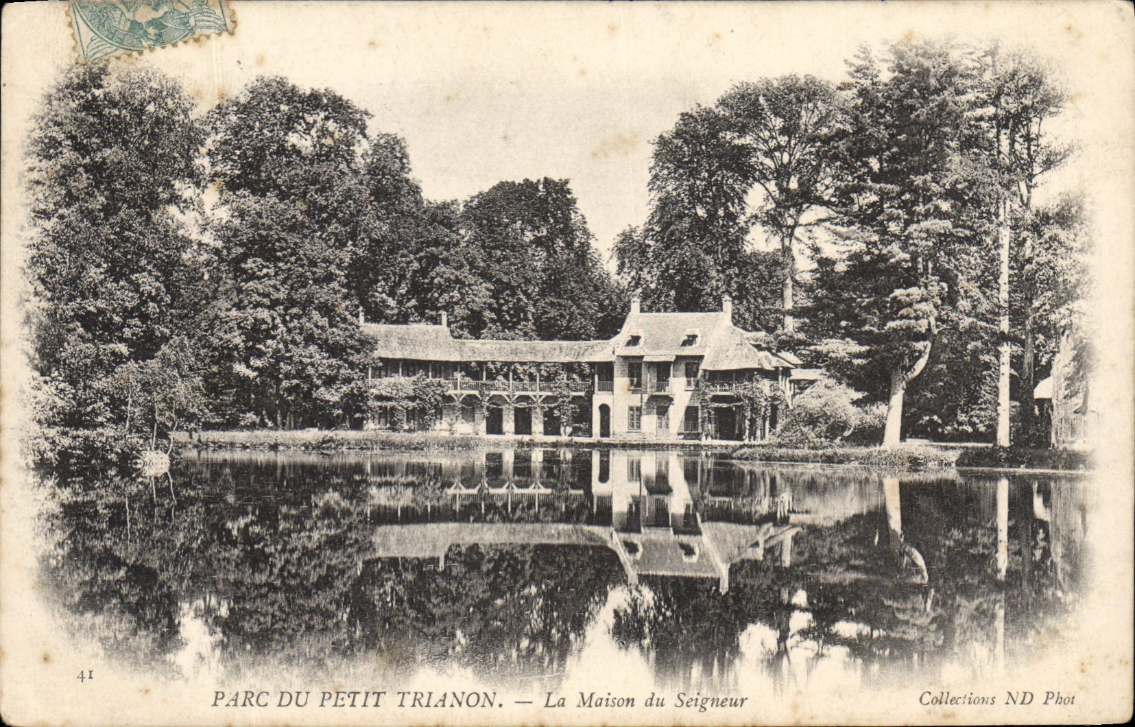 CPA Parc du Petit Trianon La Maison du Seigneur Versailles