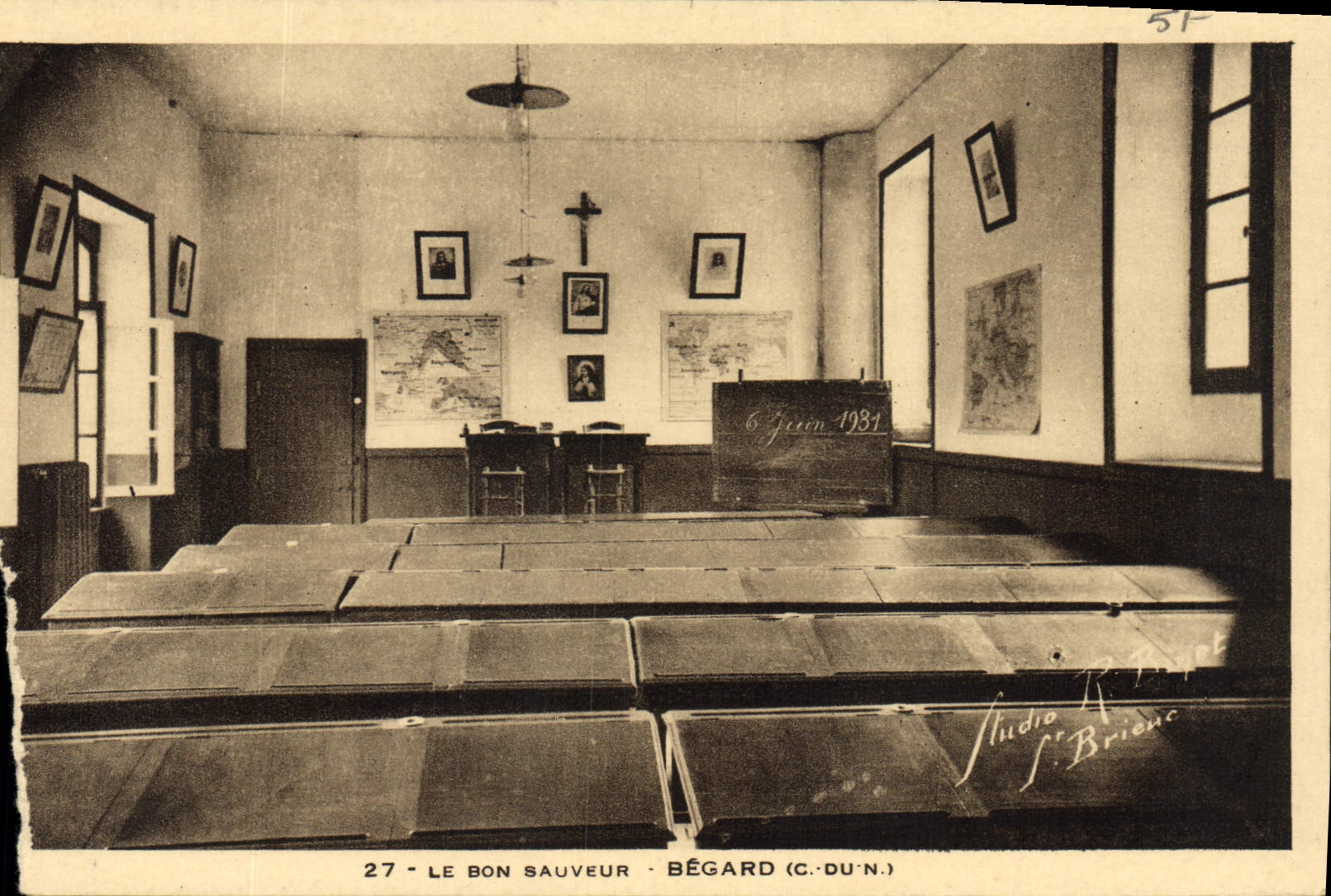 CPA Le Bon Sauveur Begard 