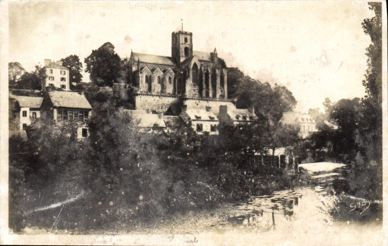 CPA Lamballe La Riviere le Gouessant 