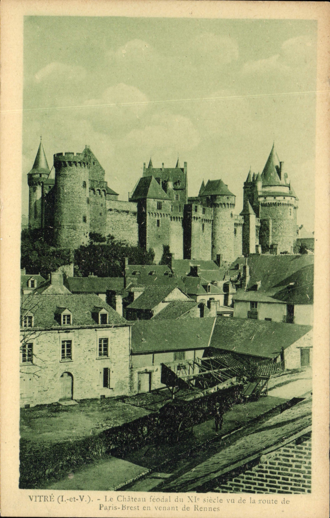 CPA Vitre Le Chateau 