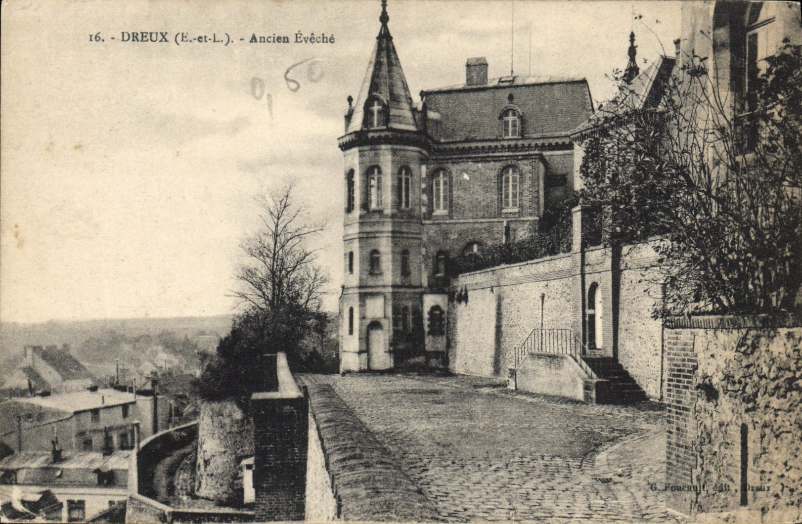 CPA Dreux Ancien Eveche 