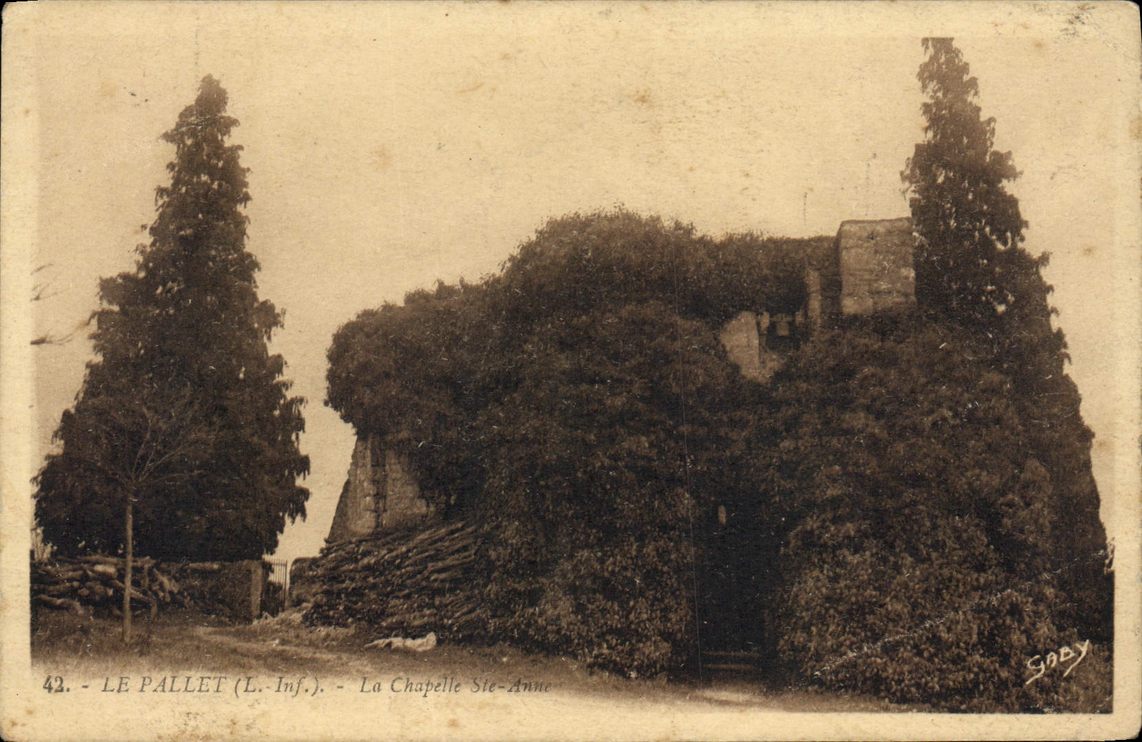 CPA Le Pallet La Chapelle Ste Anne 