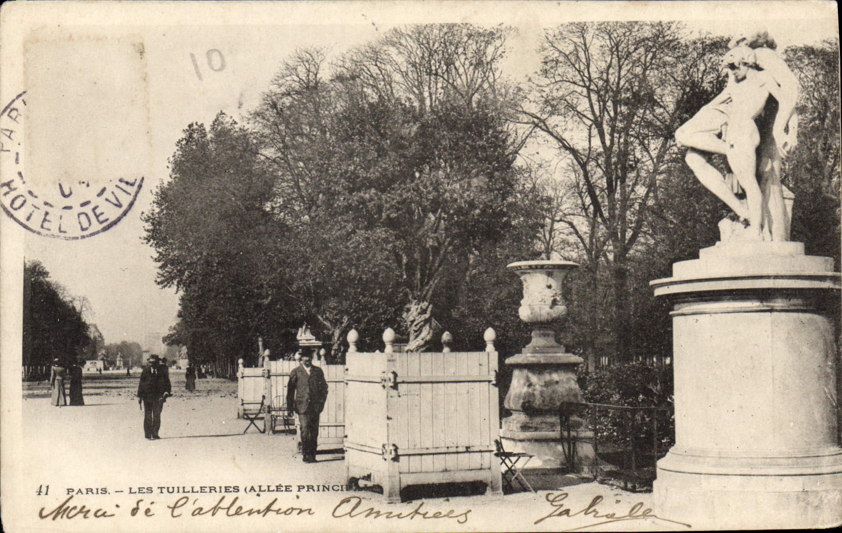 CPA Paris Les Tuilleries 