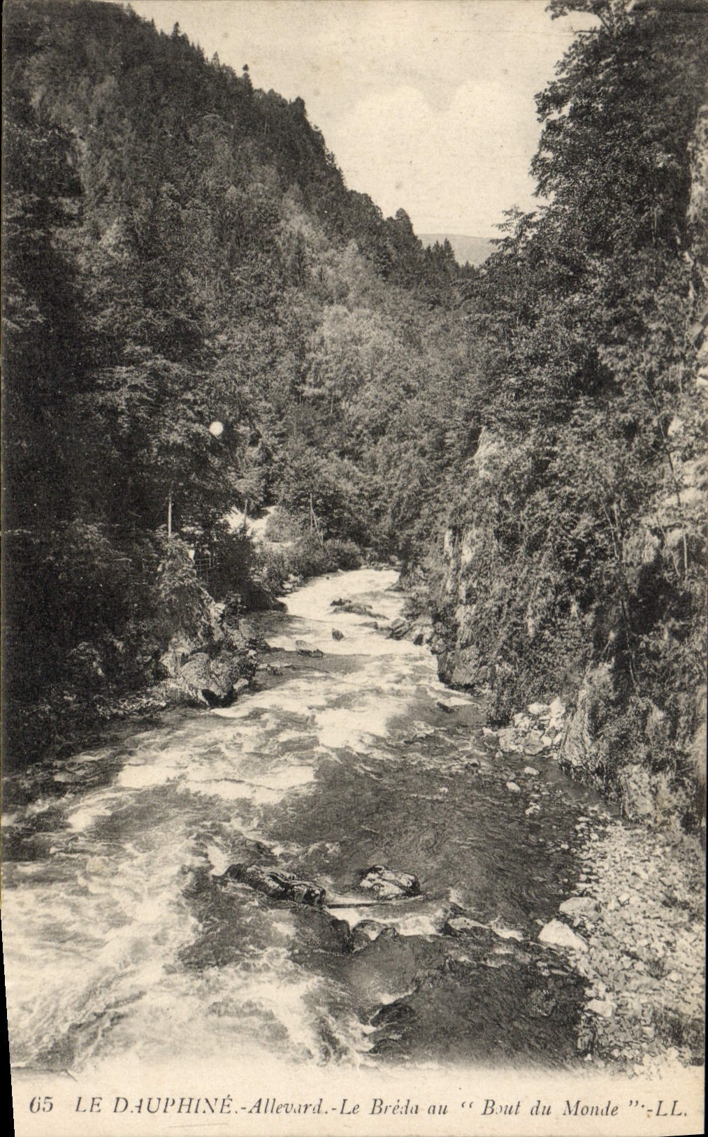 CPA Le Dauphine Allevard Le Breda au Bout du Monde