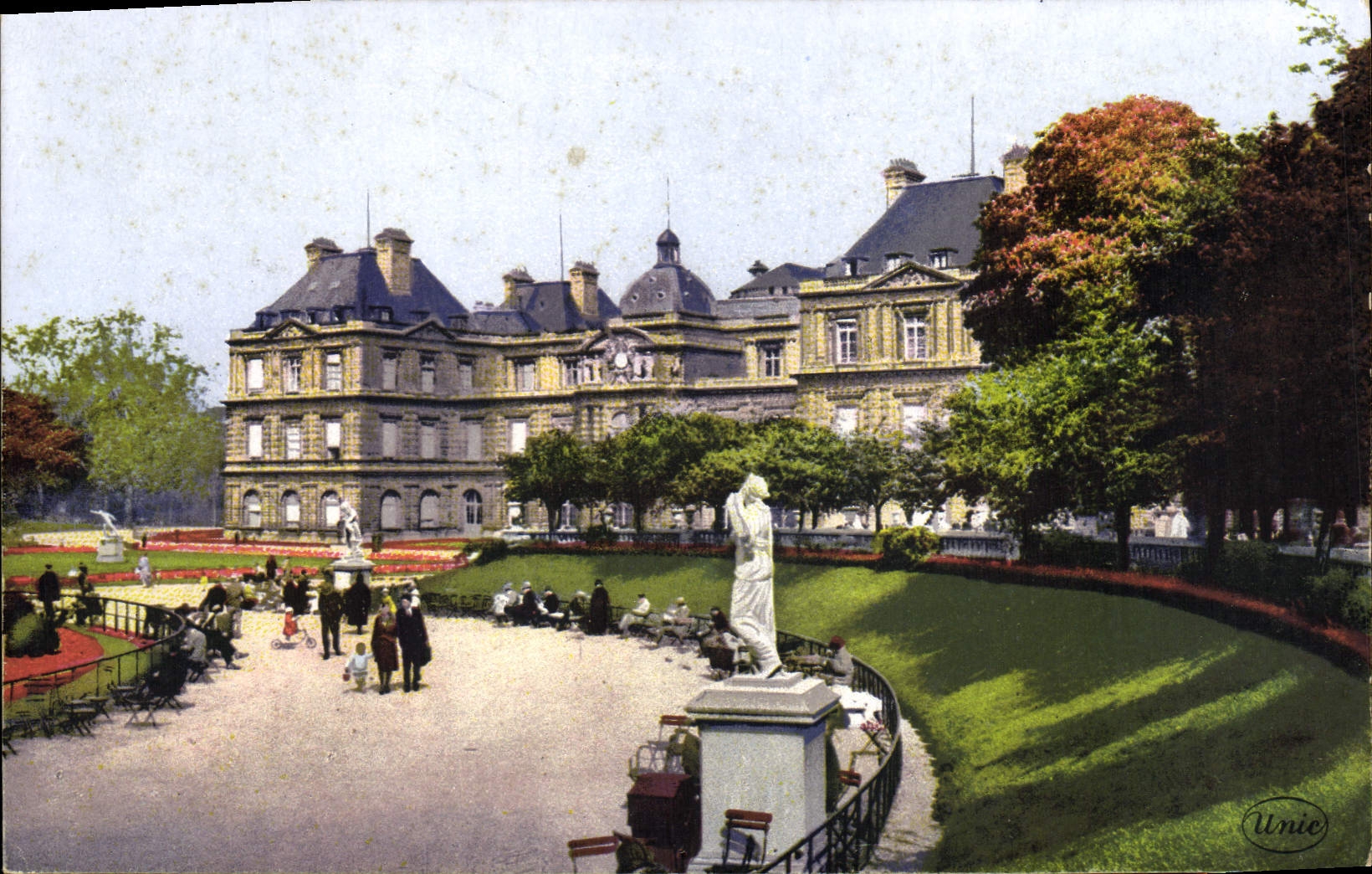 CPA Ca c'est Paris Le Palais du Luxembourg