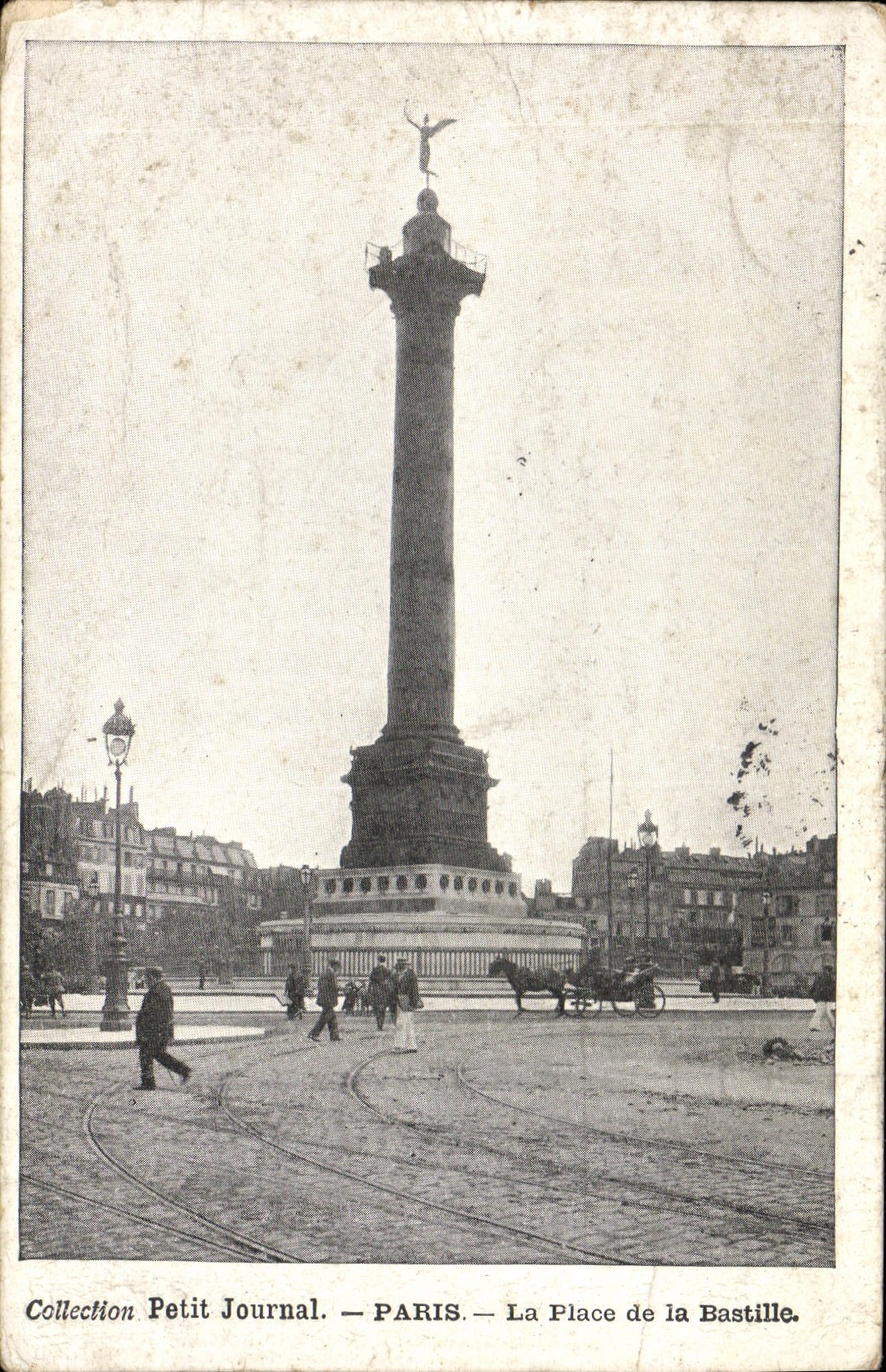 CPA Paris Le Place de la Bastille 