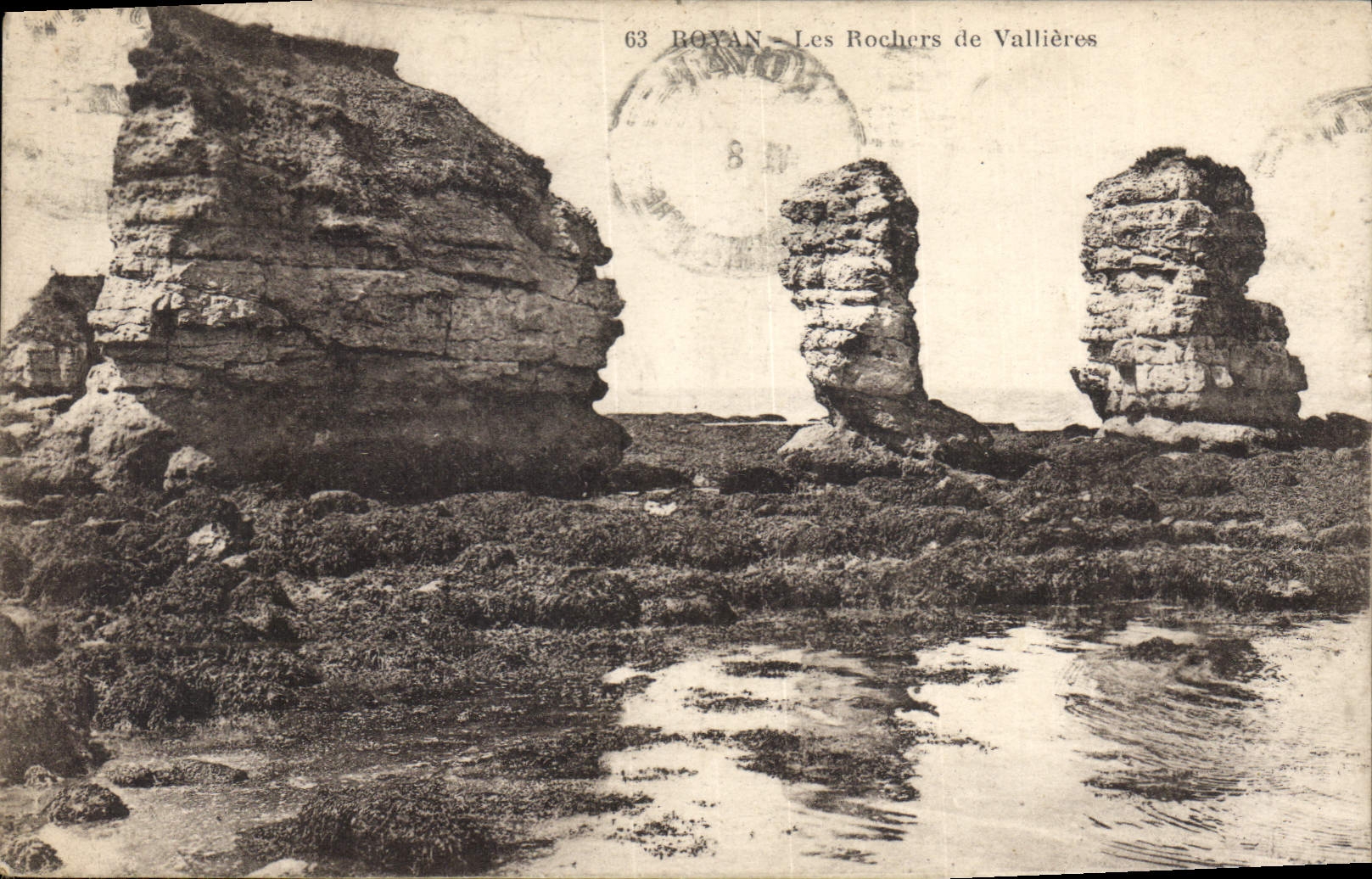 CPA Les Rochers de Vallieres Royan