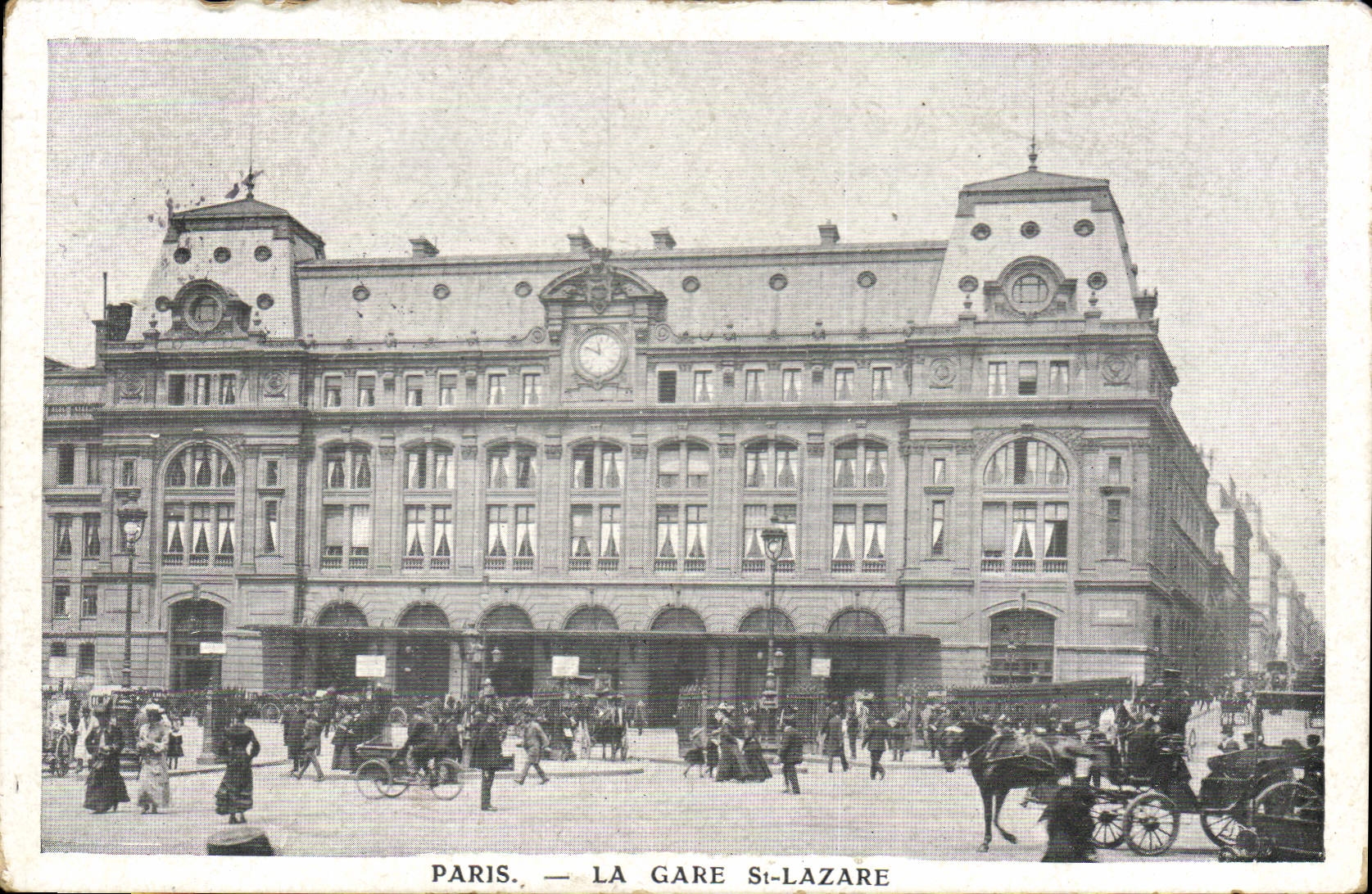 CPA Paris a Gare St Lazare