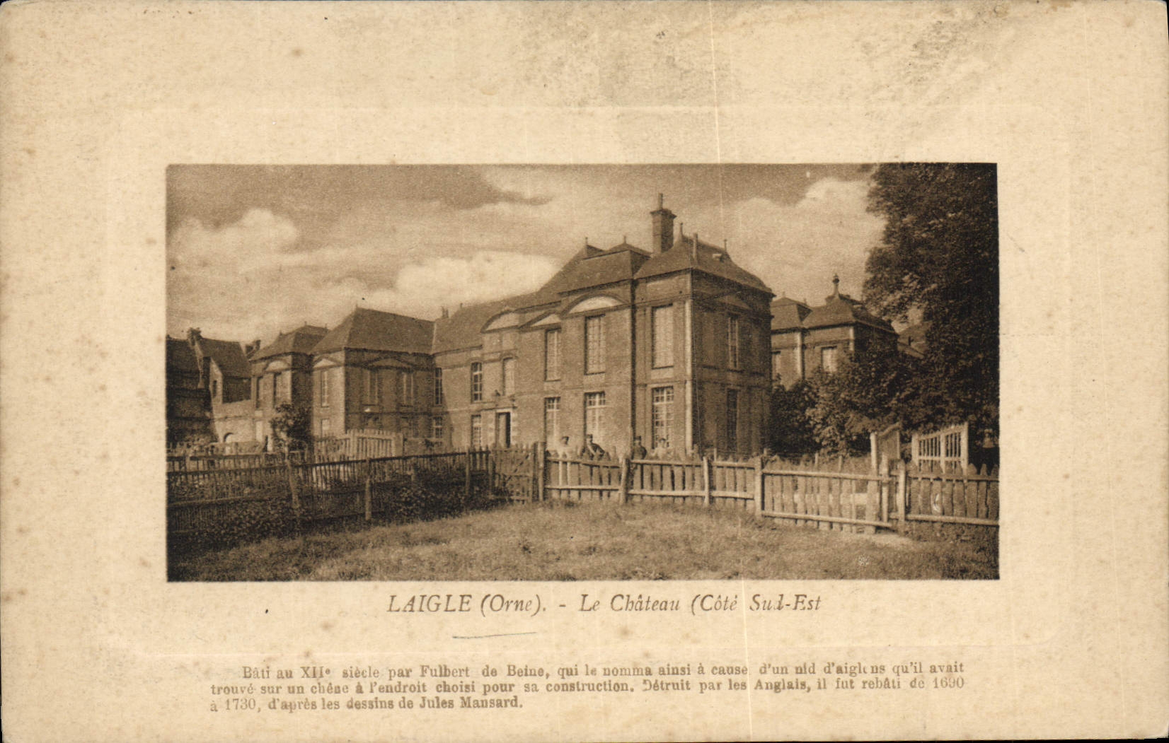 CPA Laigle Orne Le Chateau 
