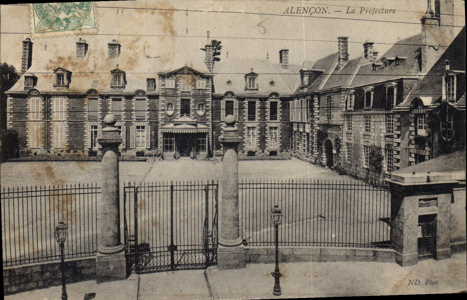 CPA Alencon La Prefecture 