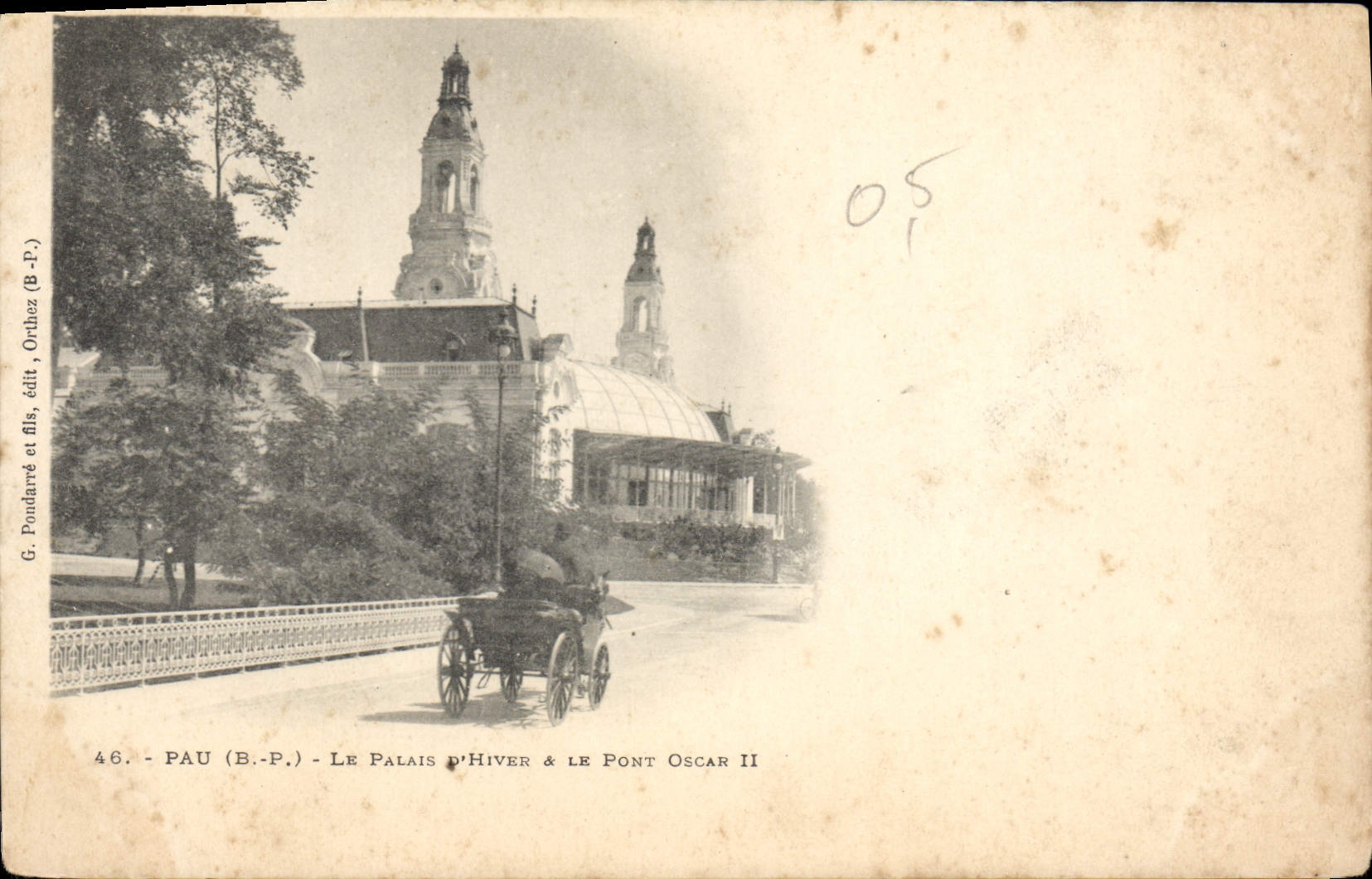 CPA Pau Le Palais d'Hiver 
