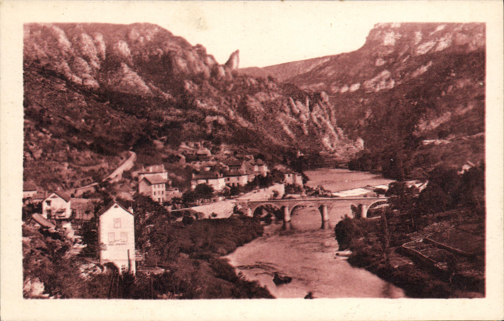 CPA Les Vignes Vue generale 