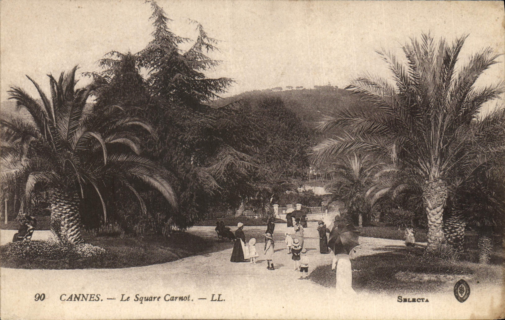 CPA Cannes Le Square Carnot 