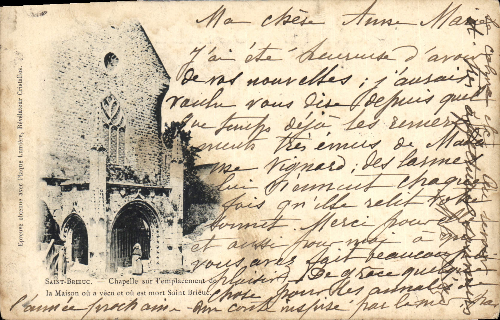 CPA Saint Brieuc Chapelle 
