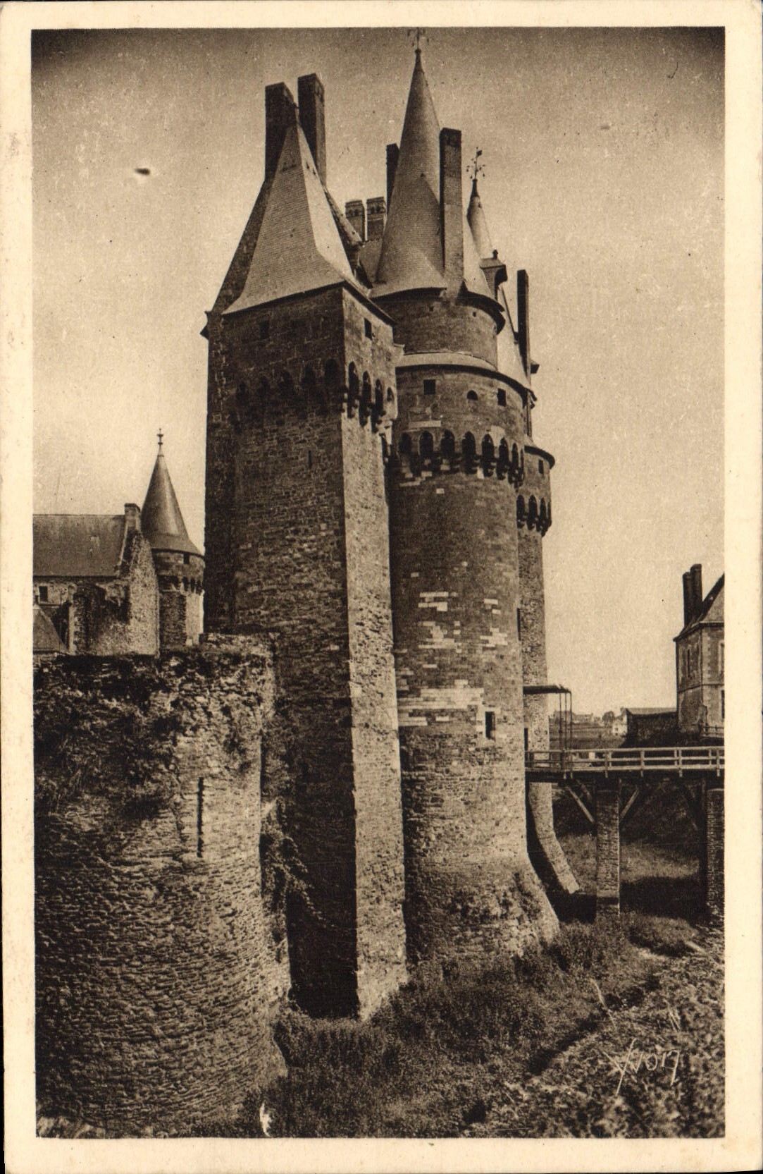 CPA Bretagne Vitre (Ille et Vilaine) La Tour Carree du Chatelet