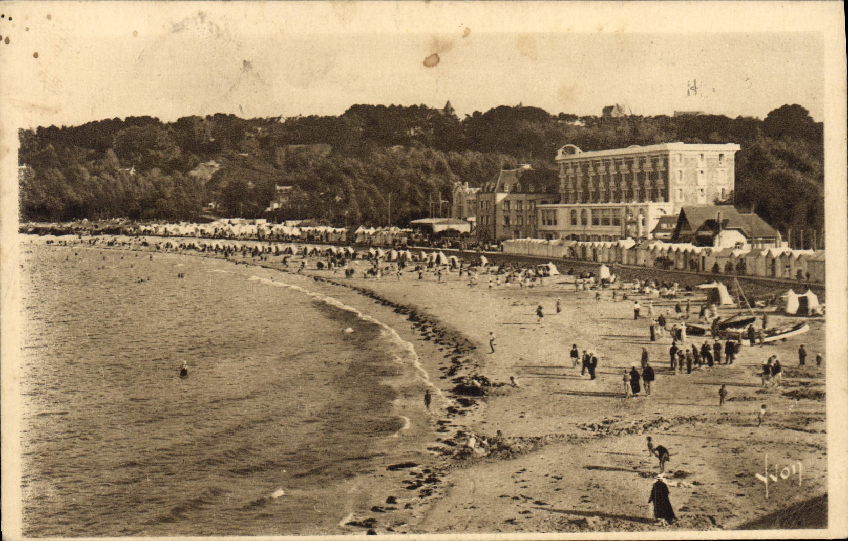 CPA Perros Guirec Valence sur Rhone ses Pognes Ses Suisses