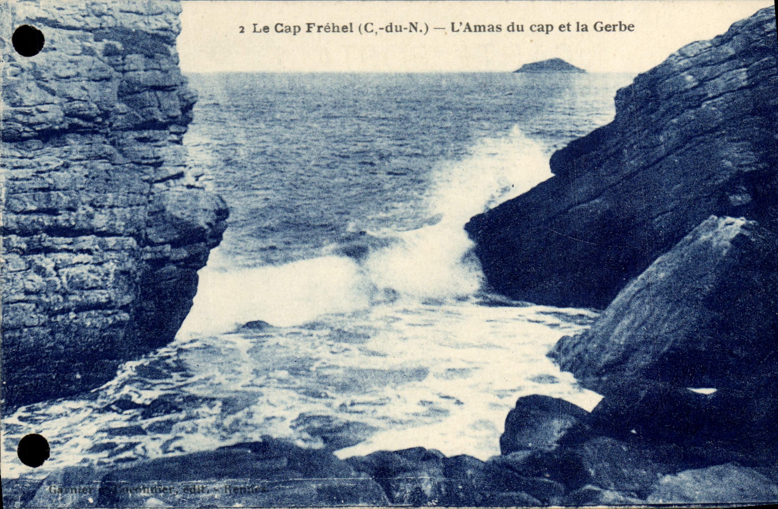 CPA Le Cap Frehel (C du N) L'Amas du cap et la Gerbe