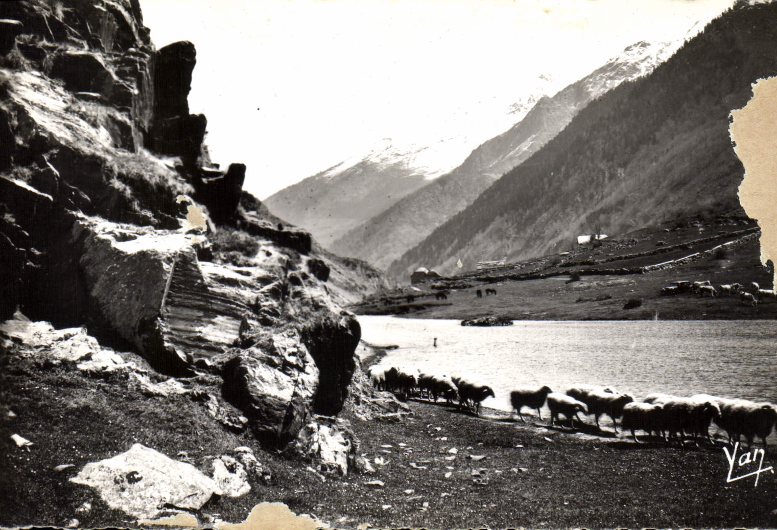 CPA Argeles Le Lac d'Estaing
