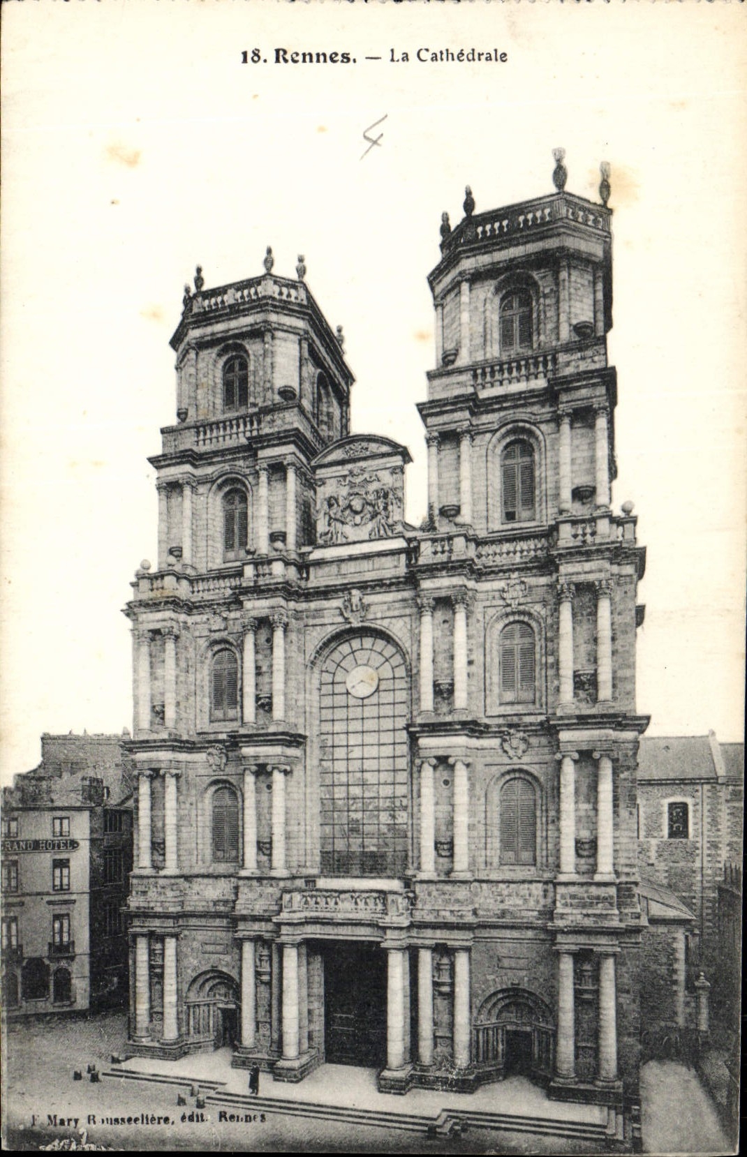 CPA Rennes La Cathedrale