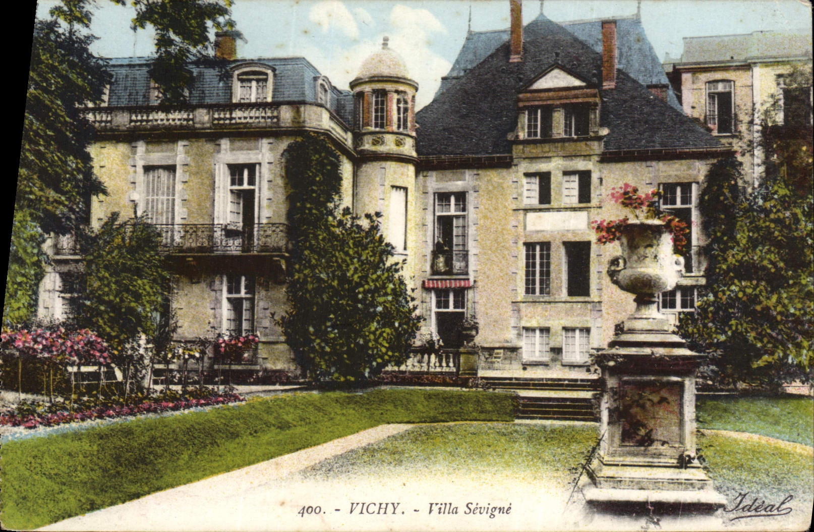 CPA Vichy Villa Sevigne