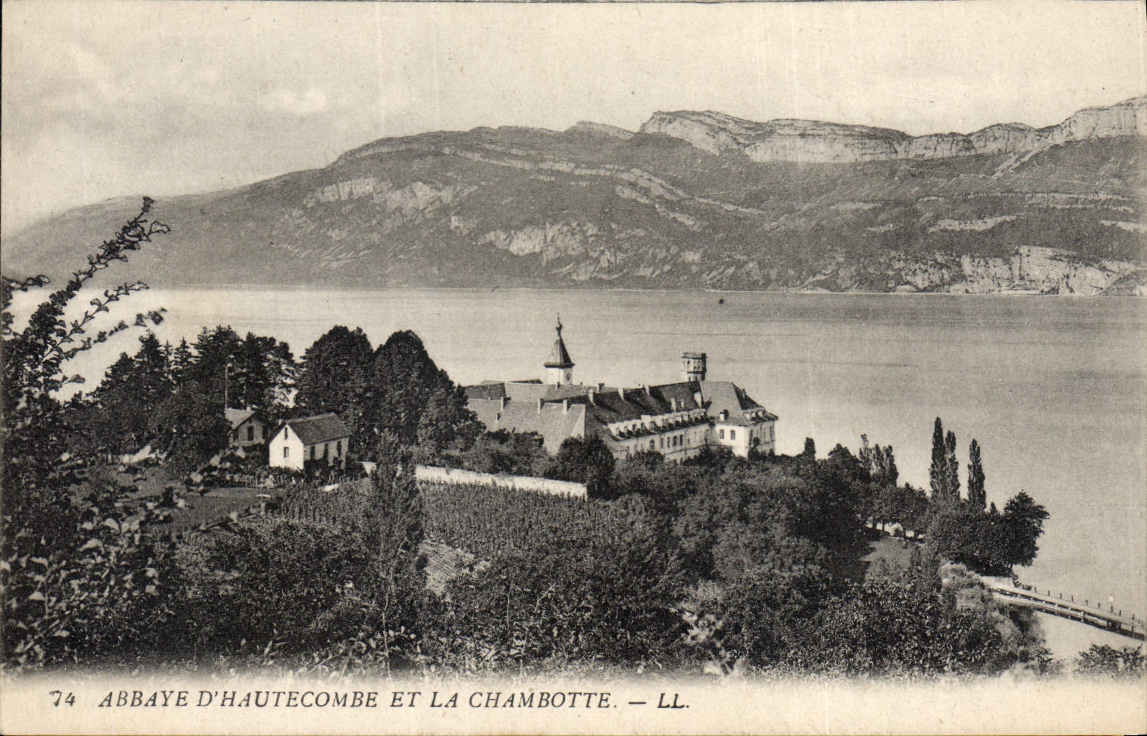 CPA Abbaye d'Hautecombe et la Chambotte