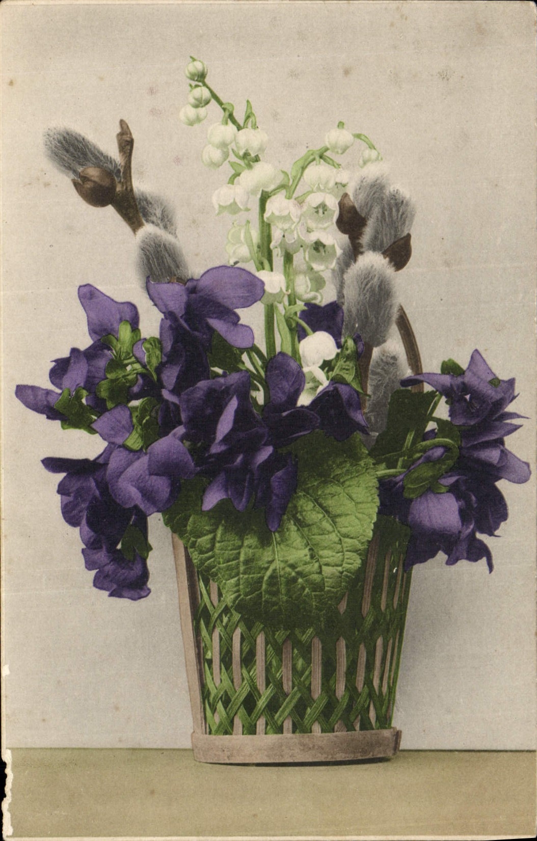 CPA Fantaisie Fleurs