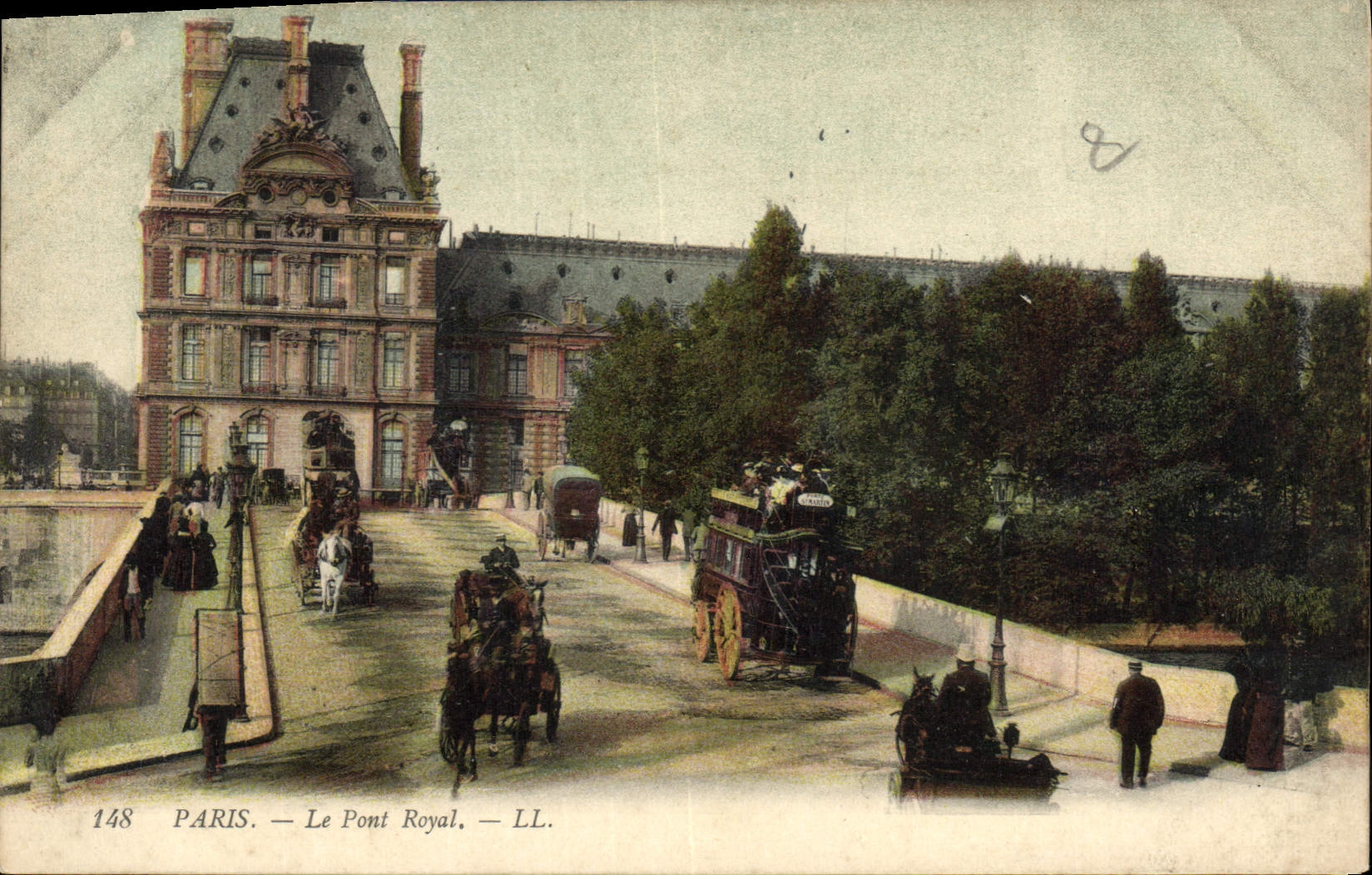 CPA Paris Le Pont Royal
