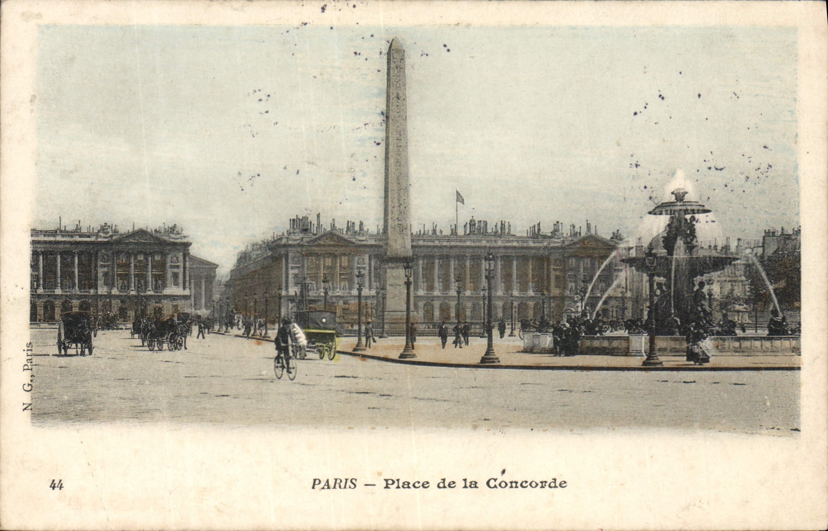 CPA Paris Place de la Concorde