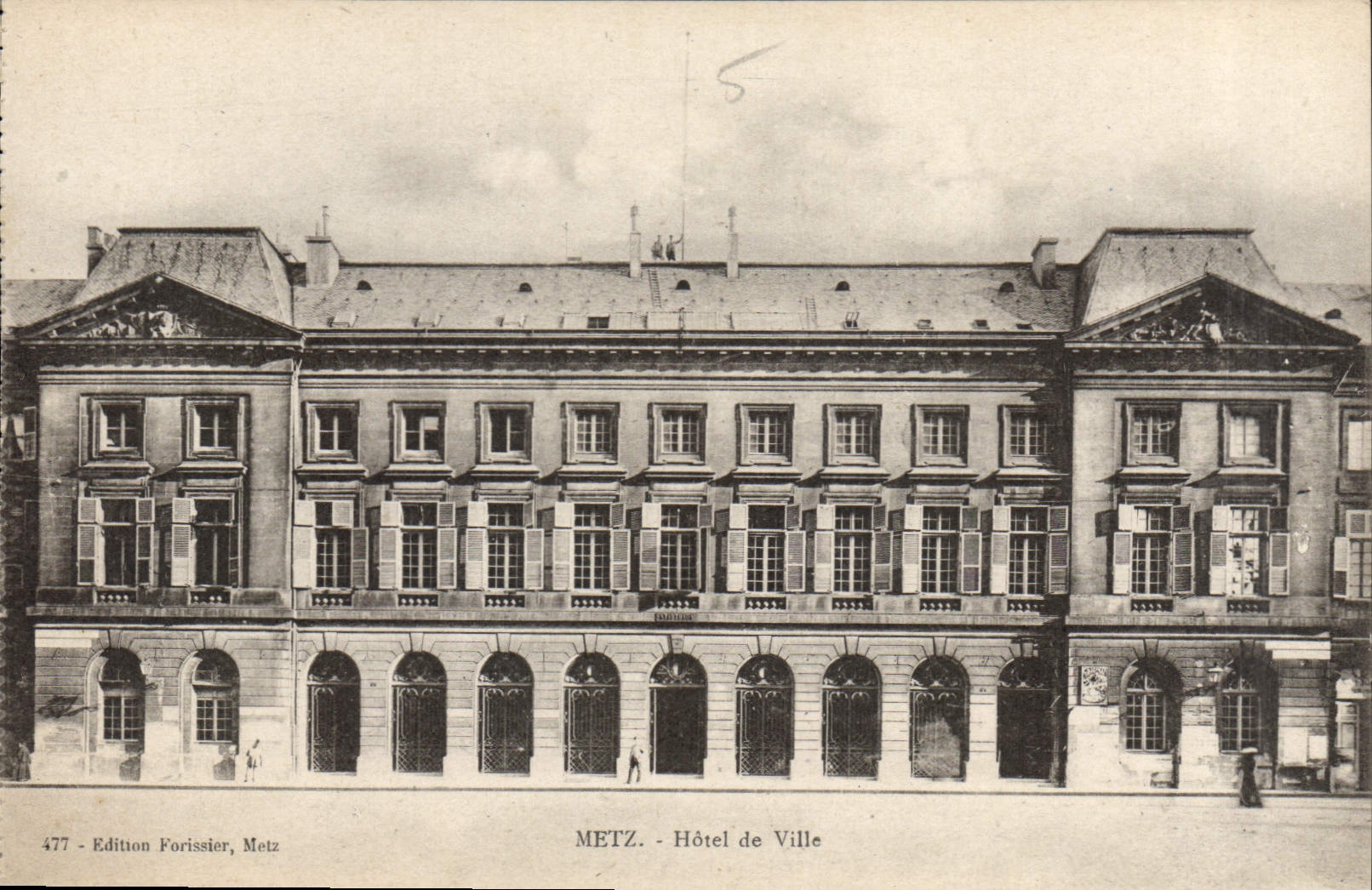 CPA Metz Hotel de Ville