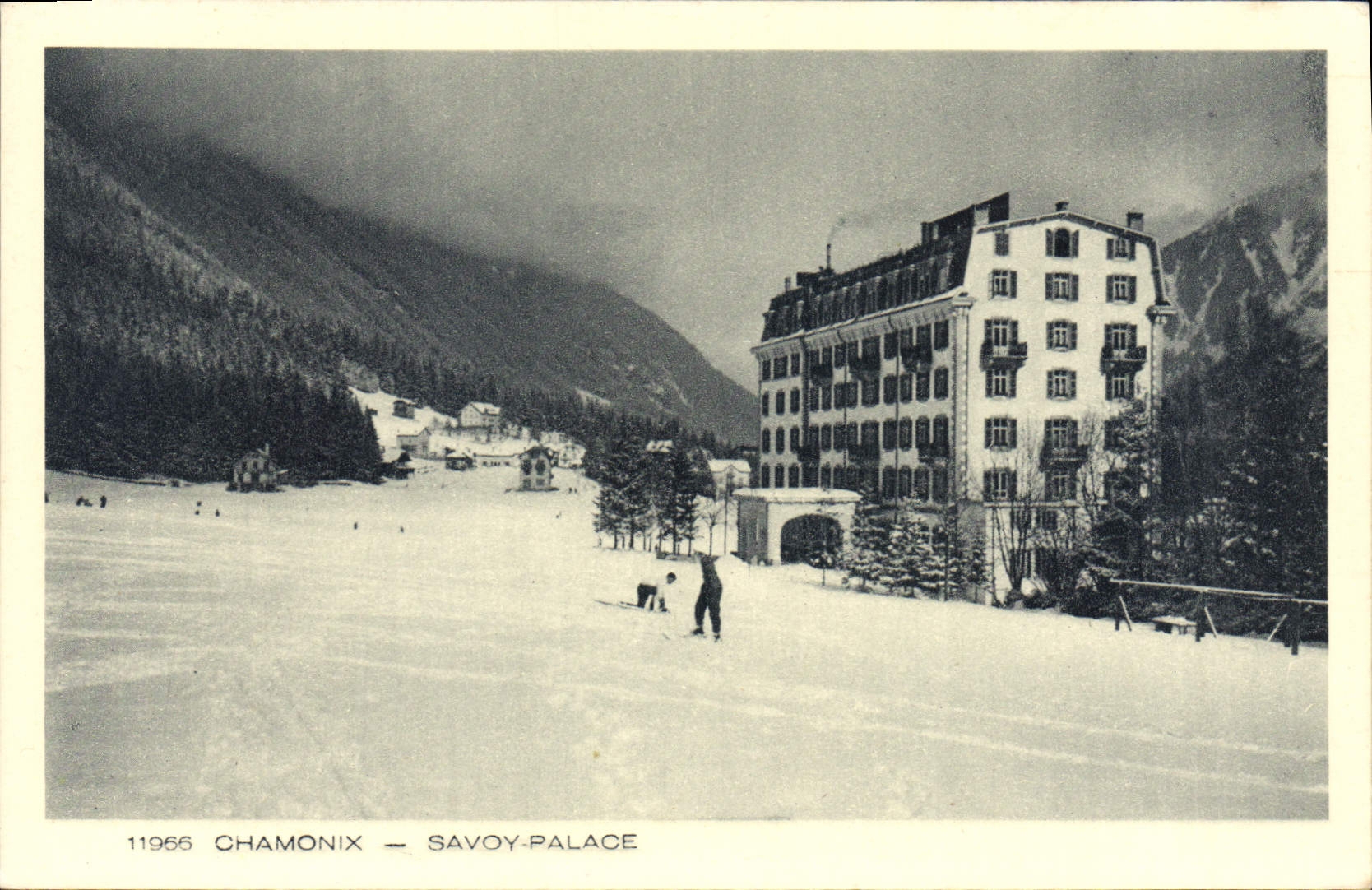 CPA Chamonix Savoy Palace