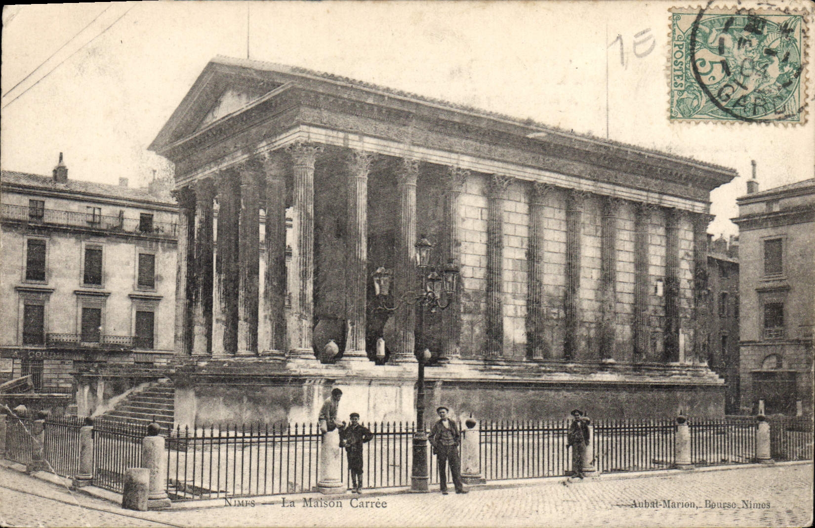 CPA Nimes La Maison Carree