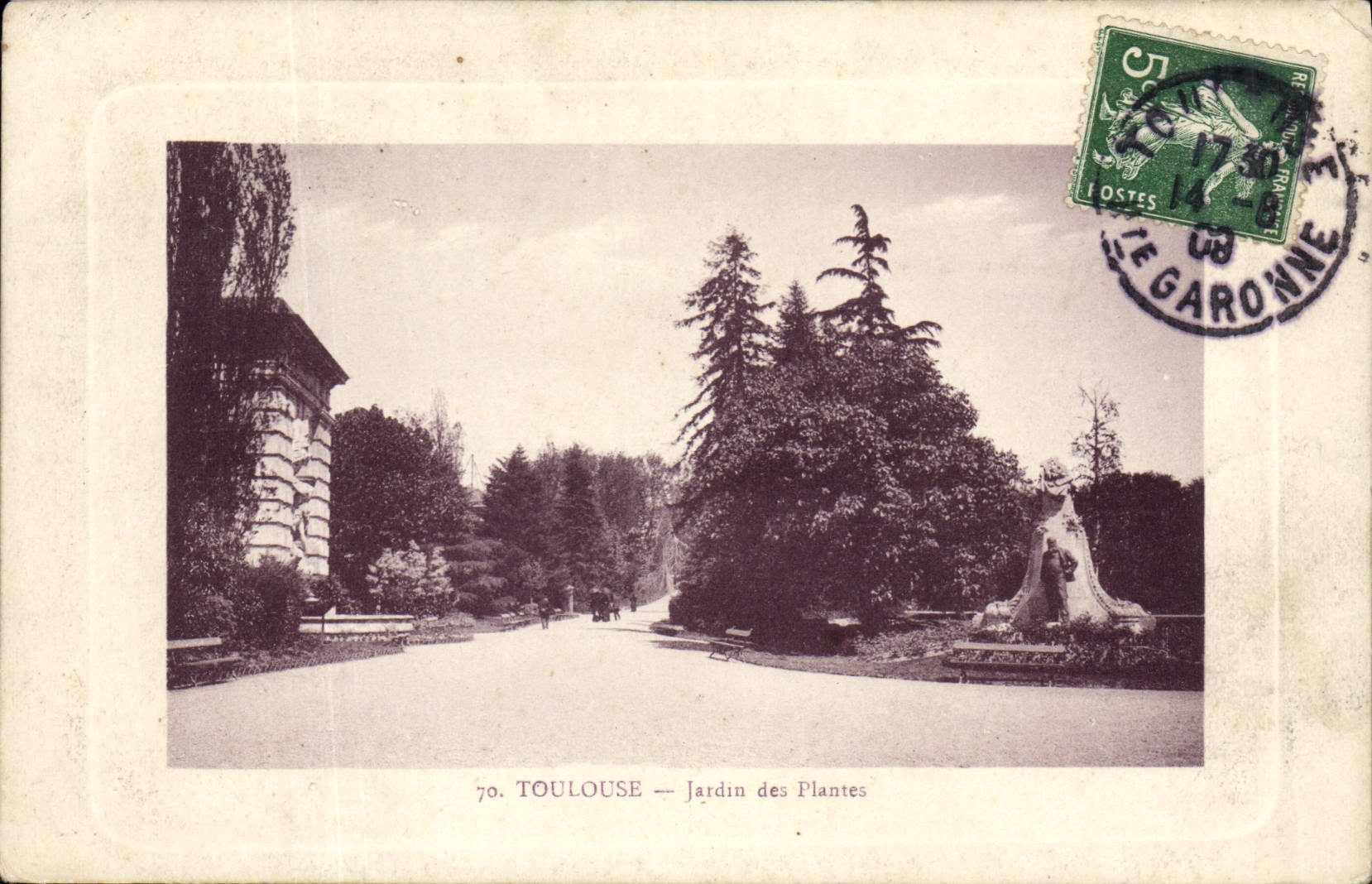 CPA Toulouse Jardin des Plantes