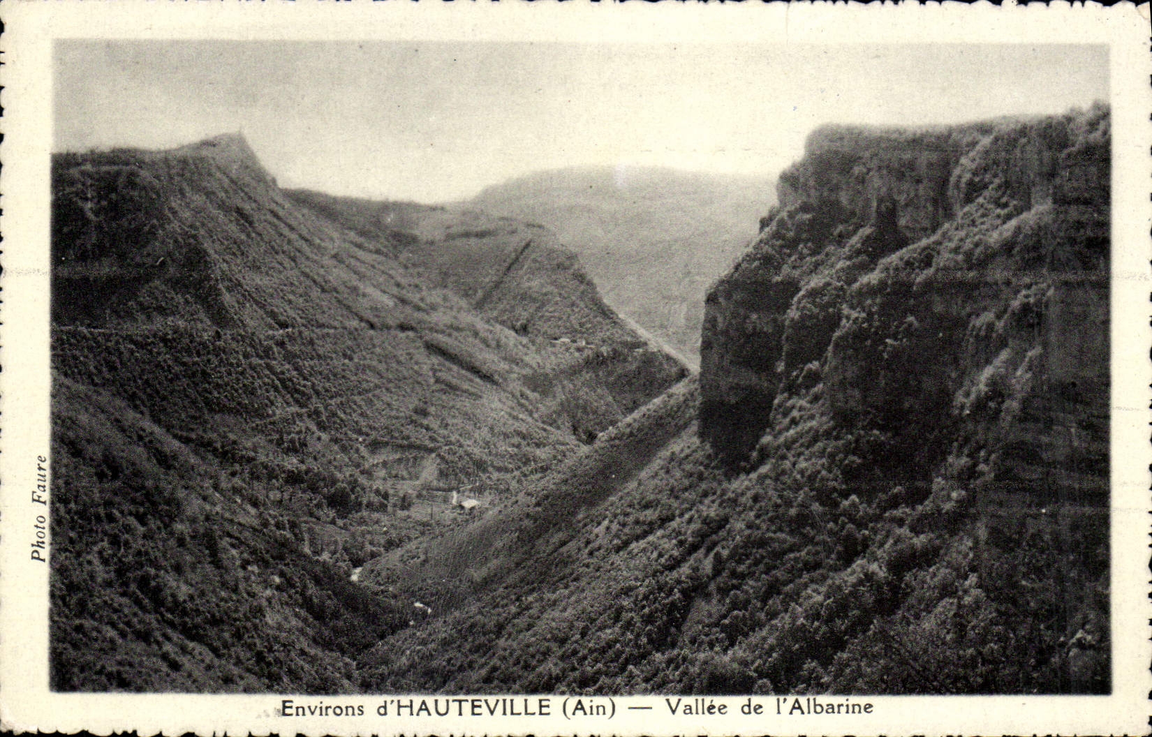 CPA Environs d'Hauteville (Ain) Vallee de l'Albarine